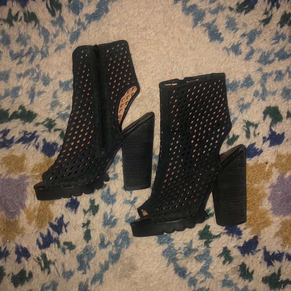 Black heels